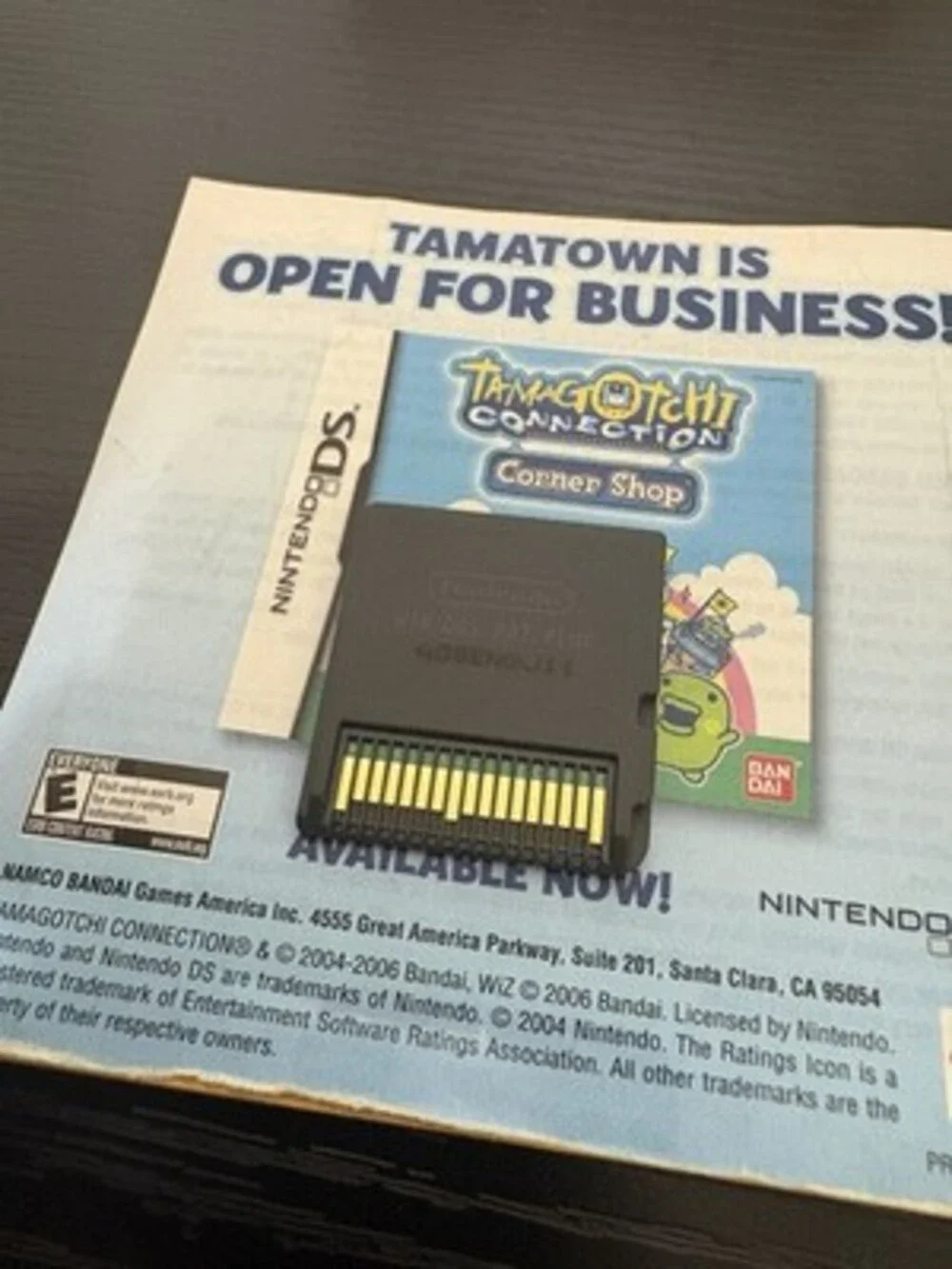 ds TAMAGOTCHI 2 *x Connection Corner Shop 2 Connexion